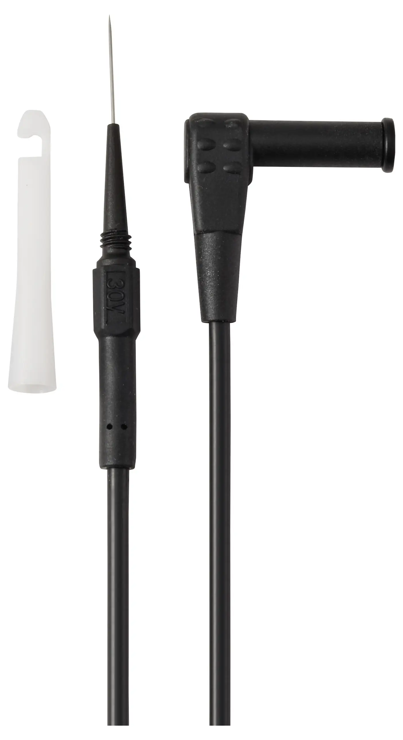 VOLTCRAFT MSL-520 sw Разъем-папа измерительного провода 4 мм, штыревой контакт 1,5 м, черный 1 шт.