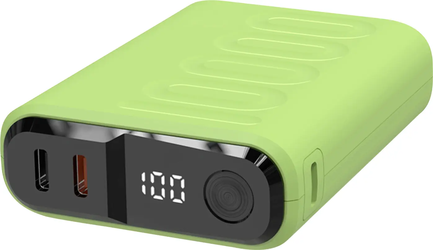 Зовнішній акумулятор RealPower REALPOWER PB-10000 C 10000 мАг Power Delivery USB-C® (з функцією Power Delivery)
