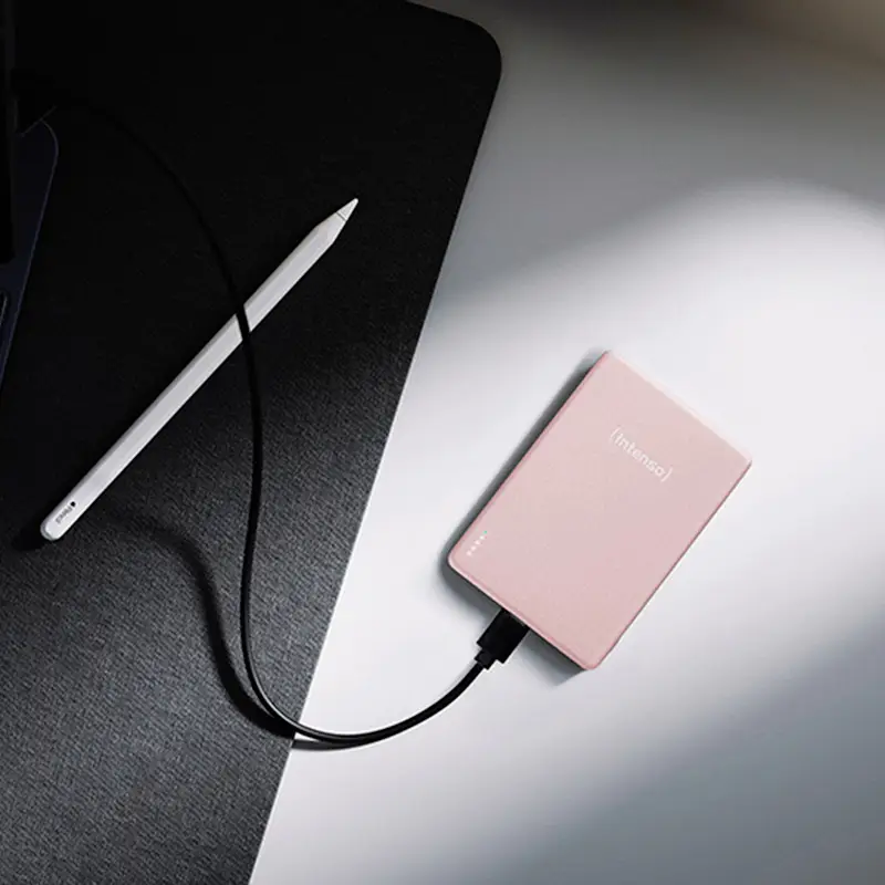 Зовнішній акумулятор Intenso Intenso Power Bank MW10000 рожевий 10000 мАг Power Delivery LiPo USB-C®