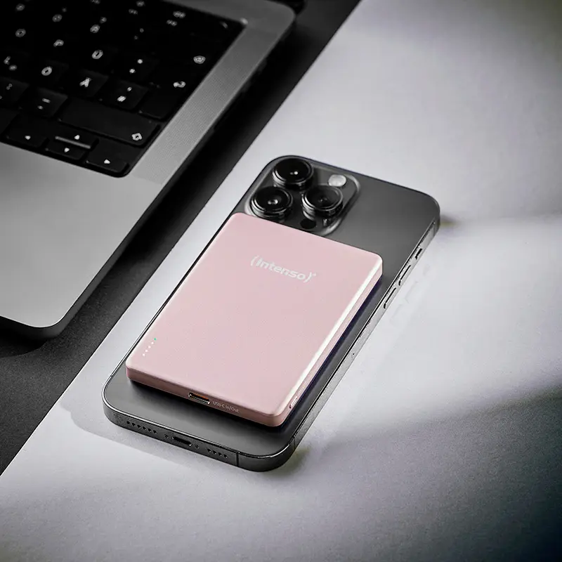 Зовнішній акумулятор Intenso Intenso Power Bank MW10000 рожевий 10000 мАг Power Delivery LiPo USB-C®