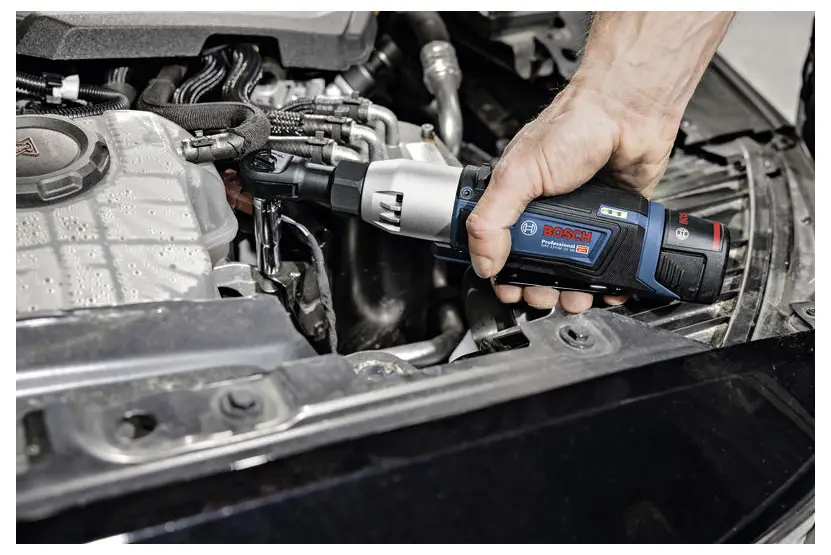 Аккумуляторная трещоточная отвертка Bosch Professional GRC 12V-60 1/2, серийный номер 06019N8500, без аккумулятора.