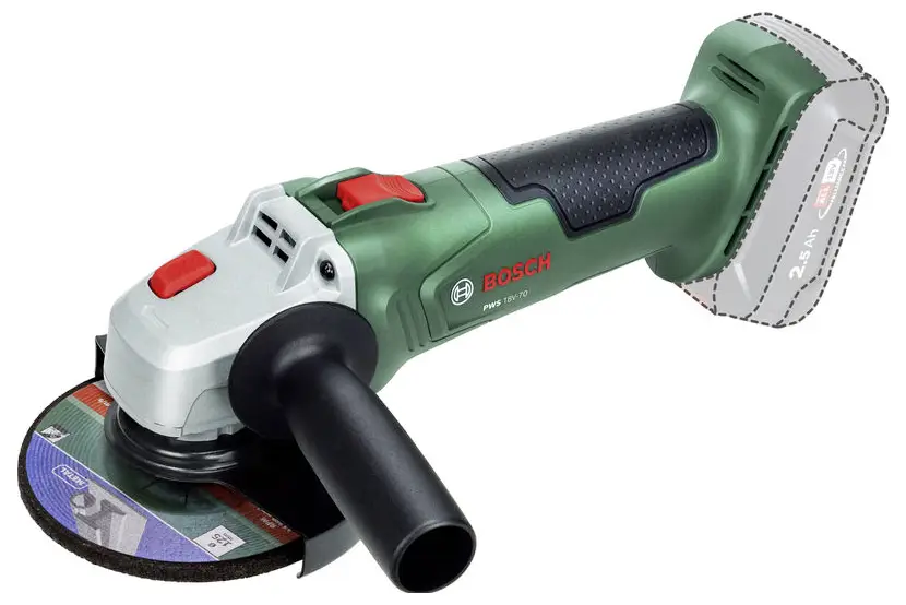 Угловая шлифовальная машина Bosch Home and Garden PWS 18V-70 06033E6001