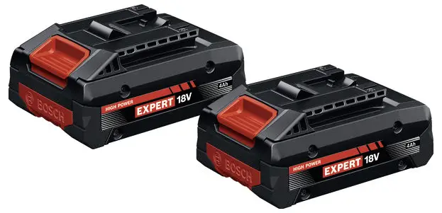 Аккумулятор для электроинструмента Bosch Professional 1600A03738 2x EXBA18V-40 18 В 4,0 Ач