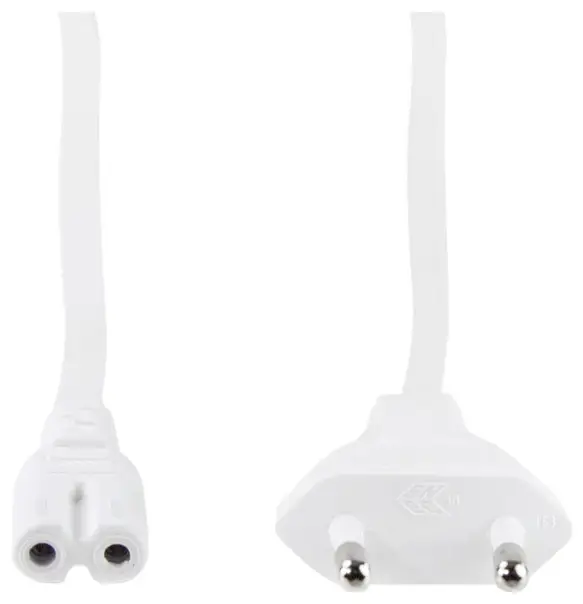 Силовий кабель LogiLink CP194W CP194W, H03VVH2-F 2X 0,75 мм², 7,50 м