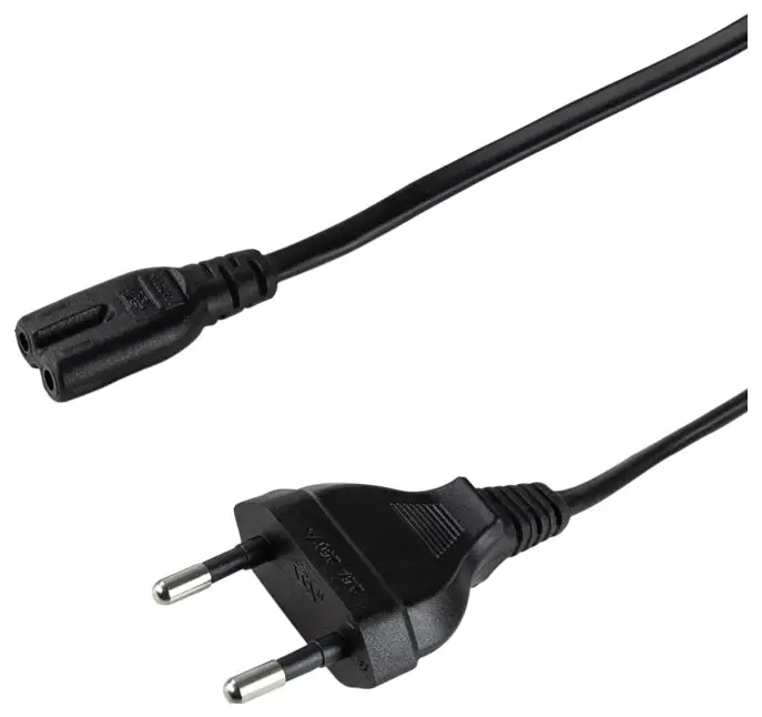 LogiLink CP195 Кабель питания CP195, H03VVH2-F 2X 0,75 мм², 10,00 м