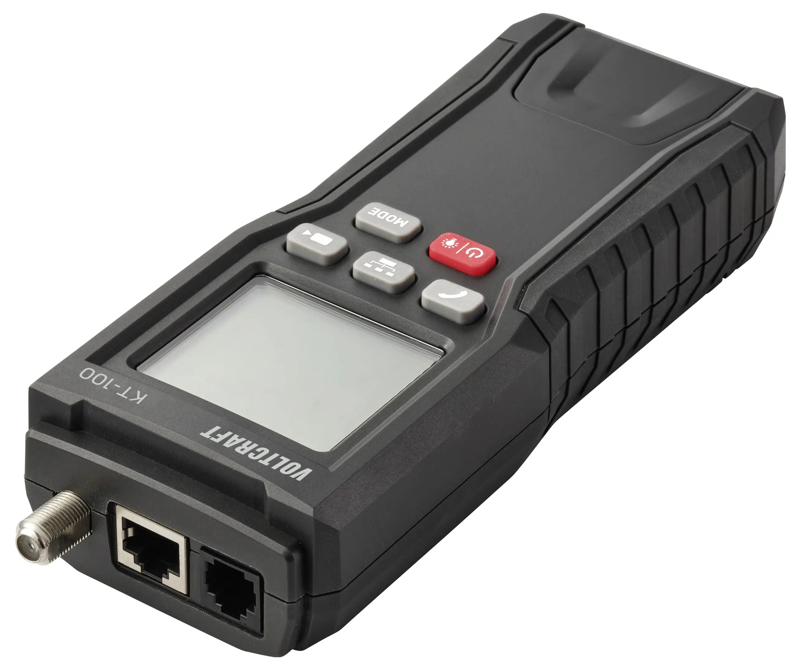 Мережевий тестер VOLTCRAFT KT-100 VC-17373870, визначення місця обриву, полярність, ідентифікація, трасування проводів