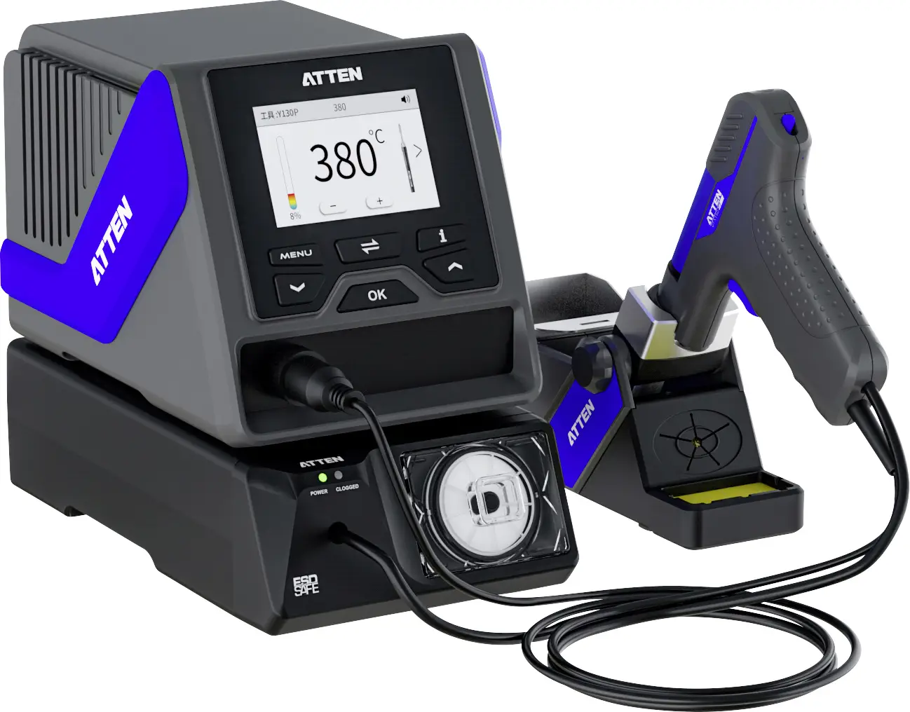 Станція для демонтажу Atten GT-5150P GT-5150P 150 Вт 350 - 500 °C