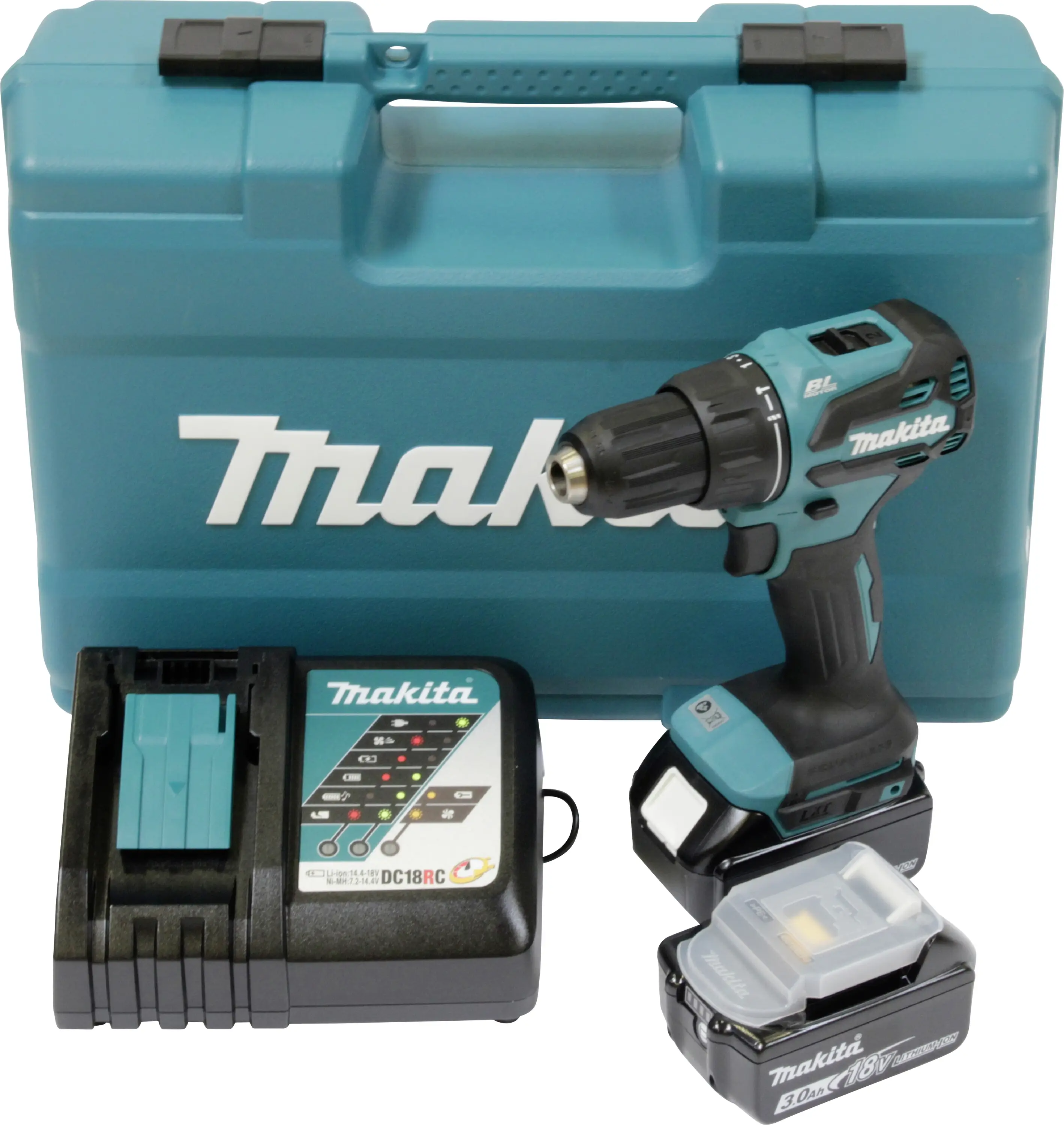 Makita DHP490RFX3 2-швидкісний акумуляторний ударний гайковерт