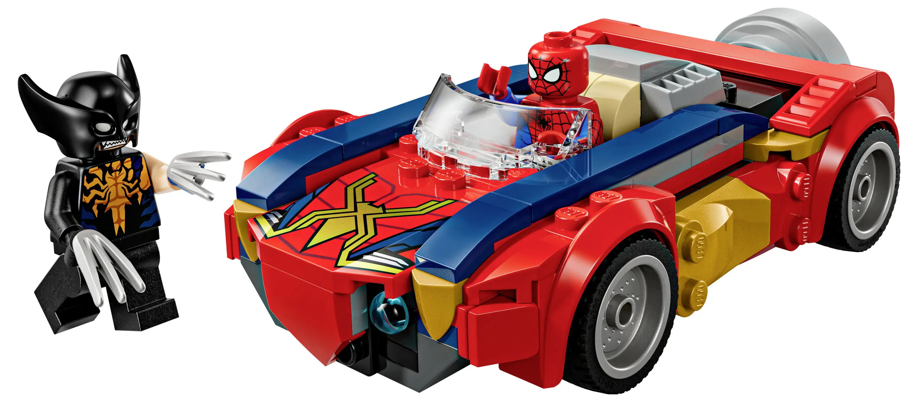 76336 LEGO® MARVEL SUPER HEROES Автомобиль Человека-Паука против отравленного Росомахи (76336)