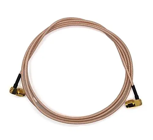 Коаксиальный кабель Mueller Electric BU-4150032048 с разъемом SMA «папа», длина 1,21 м, прозрачный, 1 шт.