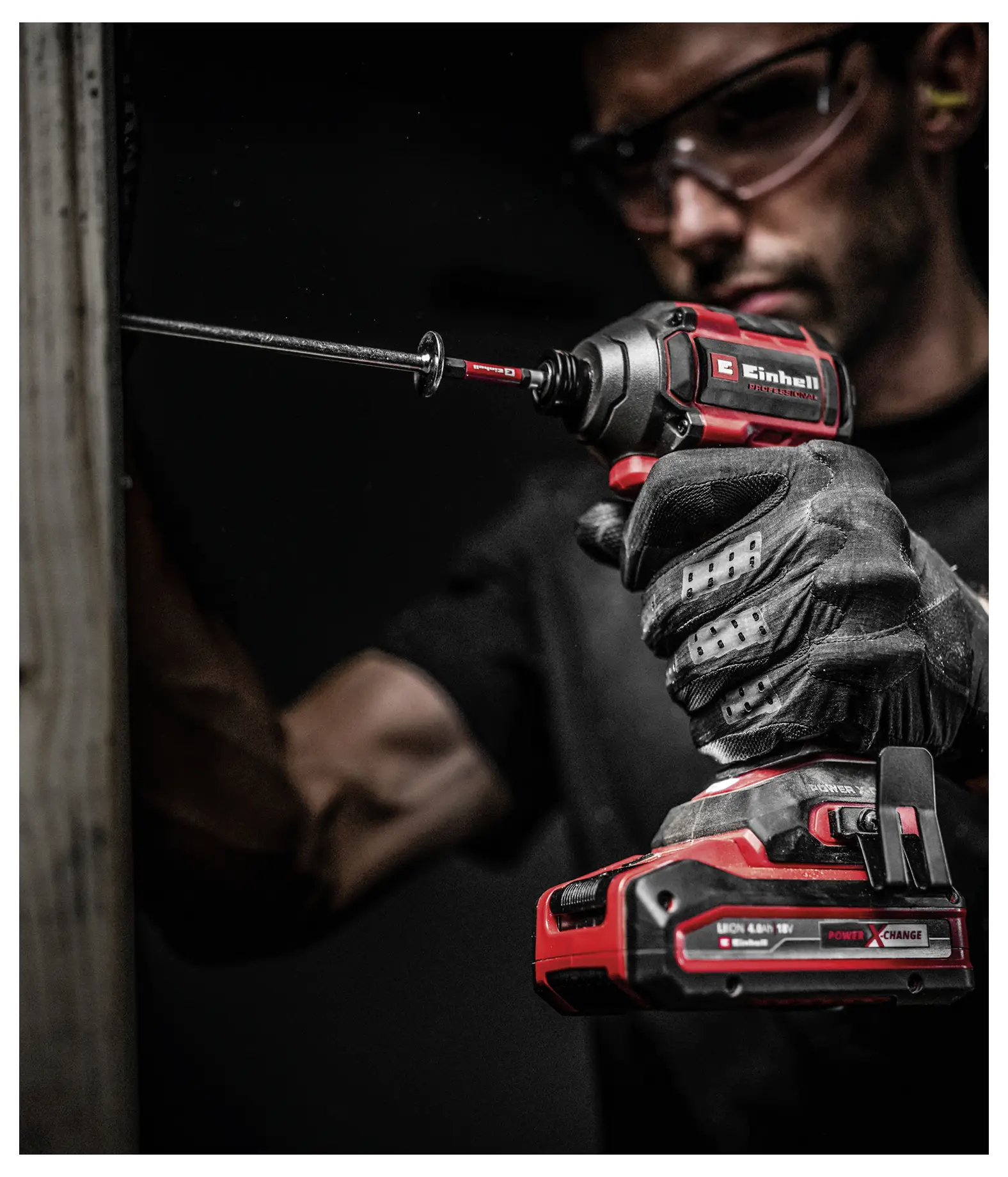 Аккумуляторный ударный шуруповерт Einhell Professional TP-CI 18/250-C Li BL - Solo 4510095. Количество аккумуляторов в комплекте: