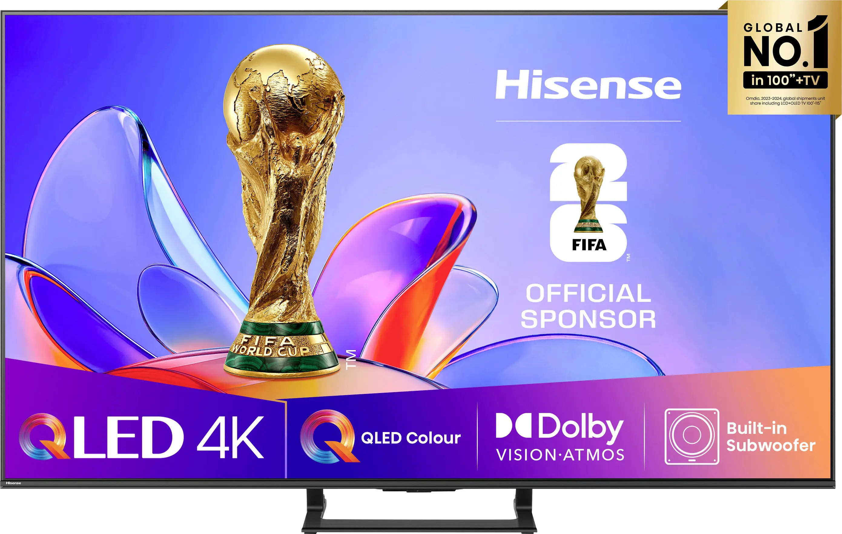 РК-телевізор Hisense 65A7Q 164 см 65 дюймів EEK E (A - G) чорний