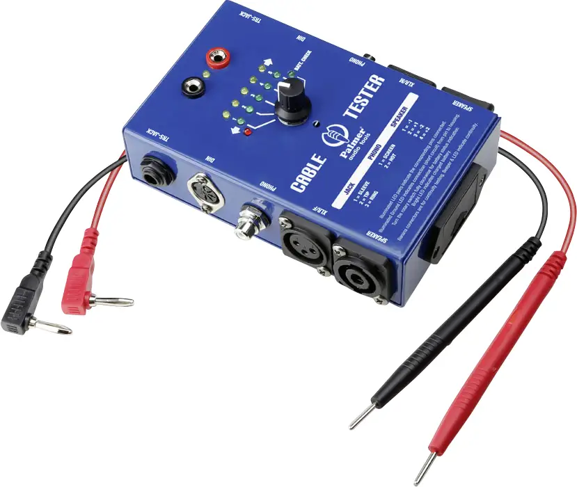 Тестер кабелів Palmer Audio AHMCT8, AHMCT8, перевірка цілісності, визначення місця обриву, ідентифікація
