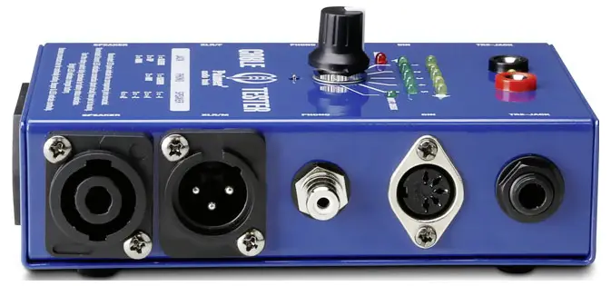 Кабельный тестер Palmer Audio AHMCT8: проверка целостности цепи, определение места обрыва, идентификация кабеля.