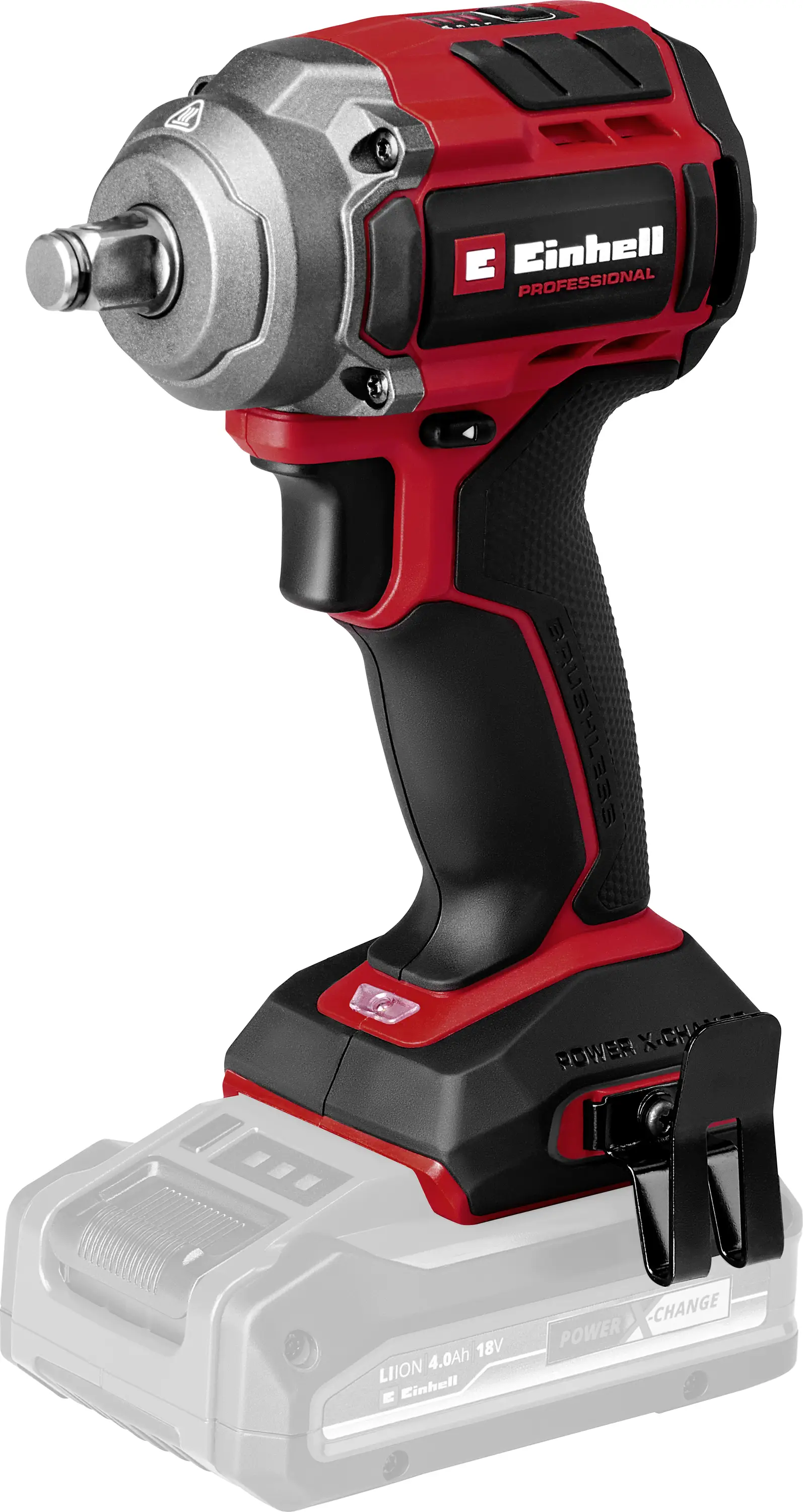 Аккумуляторный ударный шуруповерт Einhell Professional TP-CW 18/350-C Li BL - Solo 4510055, 18 В. Количество входящих в комплект б
