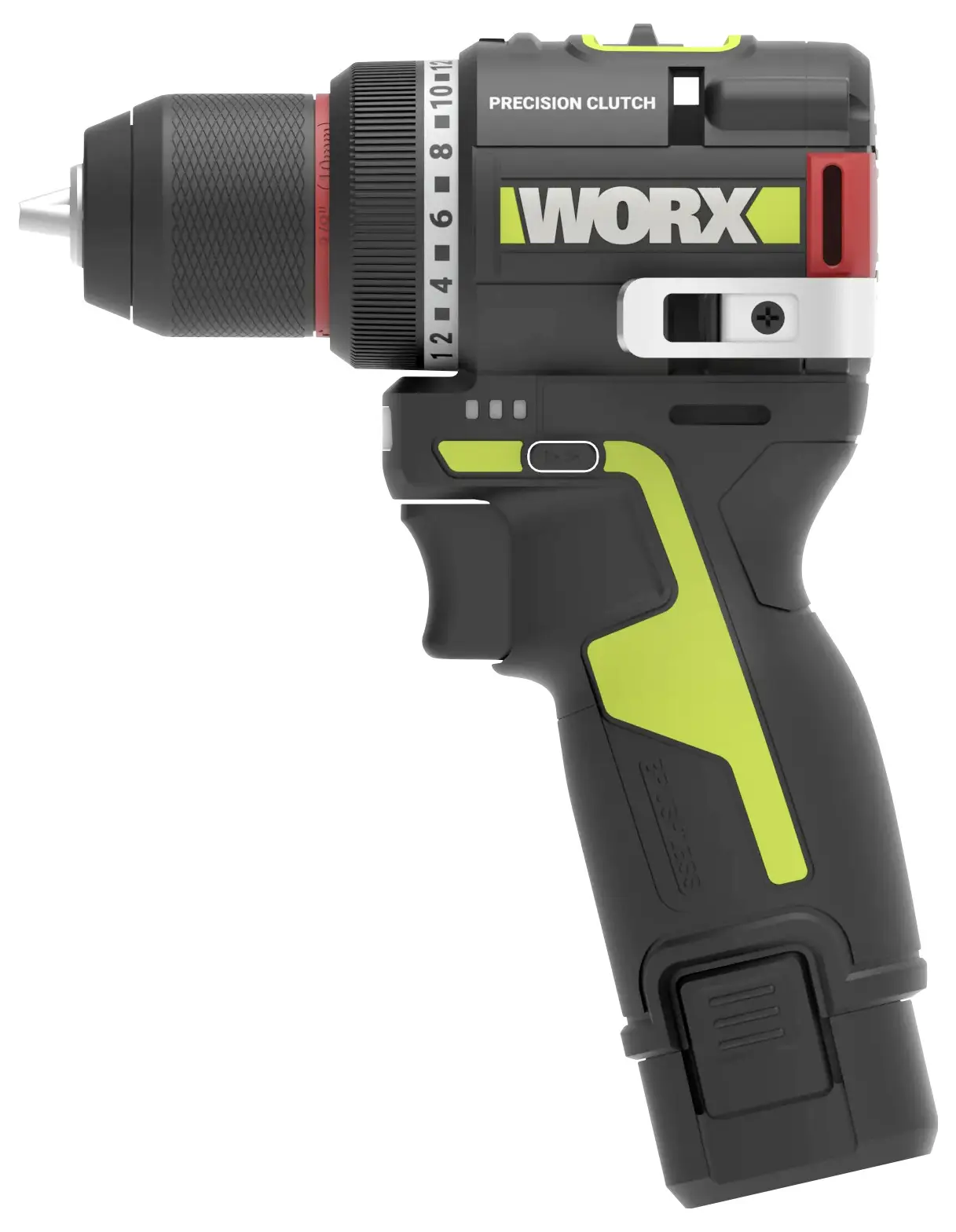 Аккумуляторный ударный шуруповерт Worx Professional WU927, 12 В, 2 Ач, 4 Ач, в комплекте 2 аккумулятора, зарядное устройство, кейс