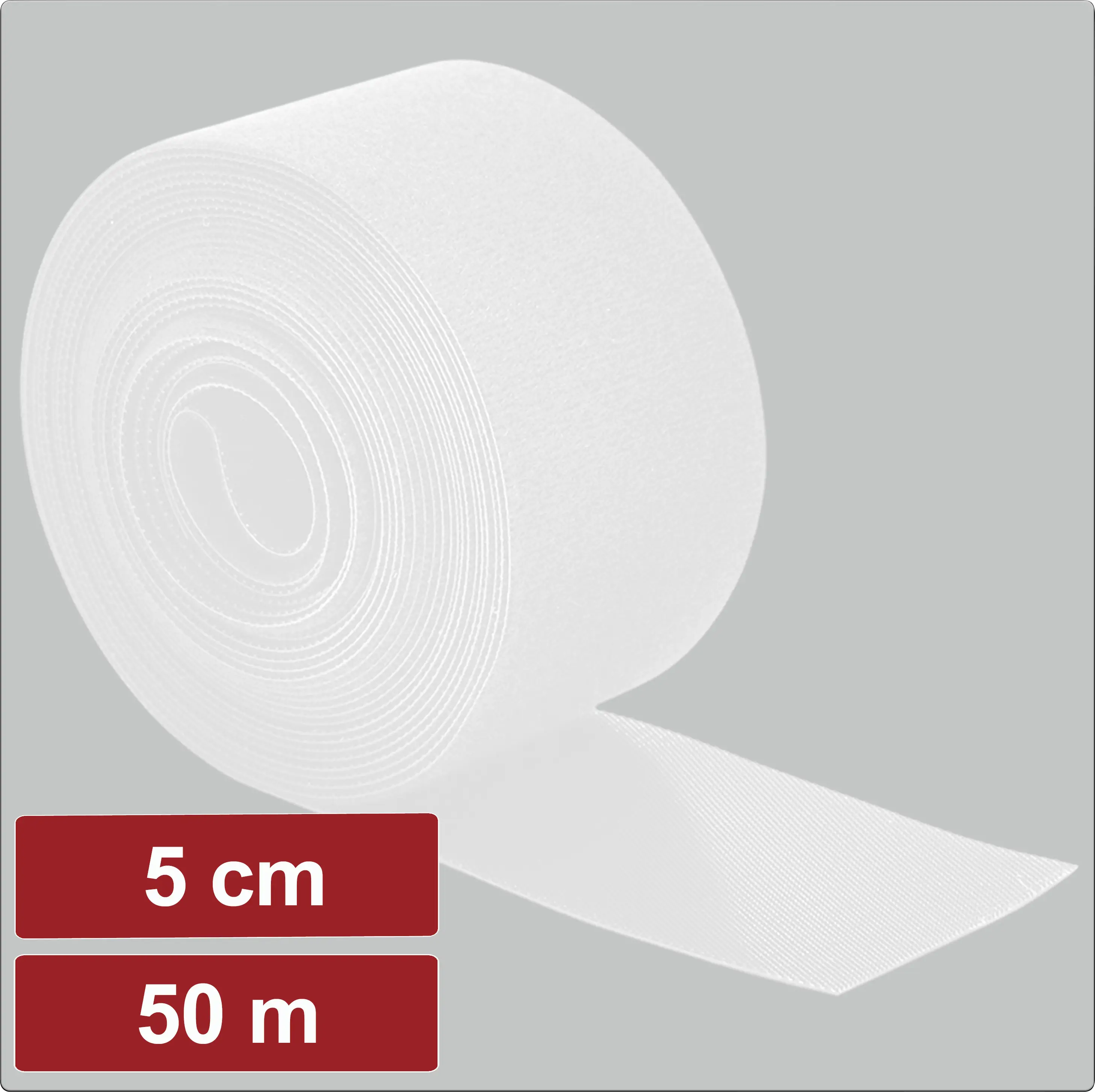 Клейка стрічка Velcro для гаража електроніки EG25CA127 EG25CA127, (Д x Ш) 50 м x 5 см, 50 м