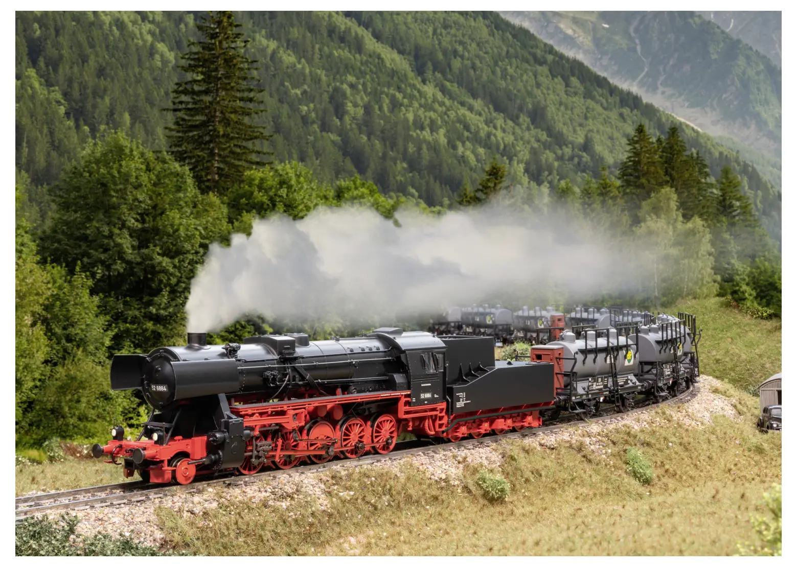 Паровоз H0 Märklin 039535, Цифровий звук змінного струму, Довжина над буферами: 264 мм, Епоха: III