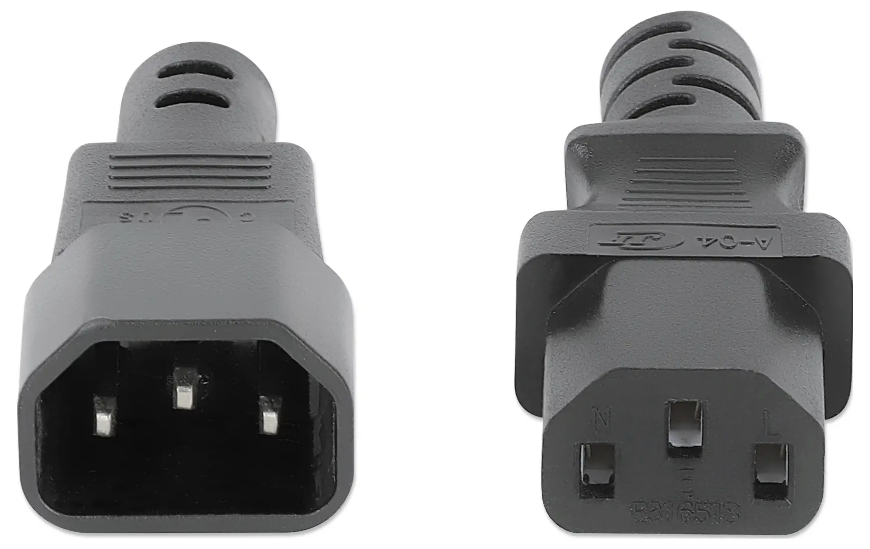 Кабель IEC Manhattan Manhattan 352680, 5 м, C13-Koppler, C14-Koppler, 250 В 352680, 5 м, 1 шт.