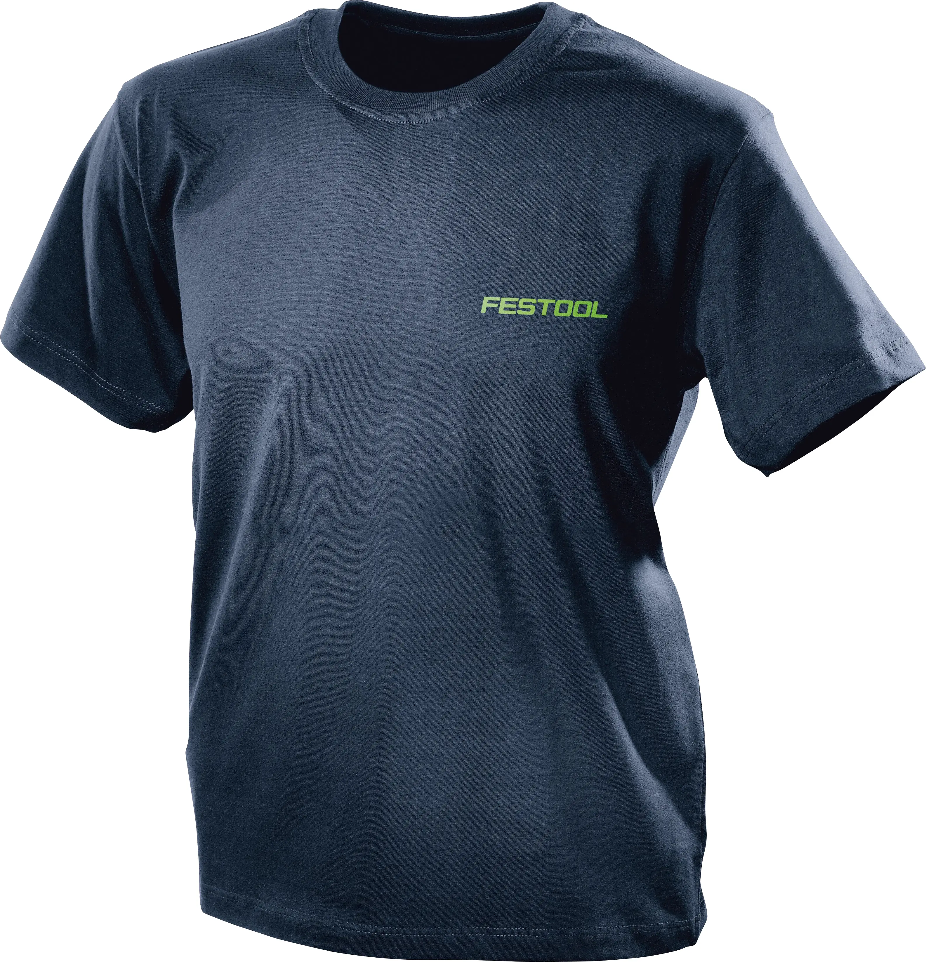 Футболка Festool 577761, размер XL, темно-синяя, зеленая.