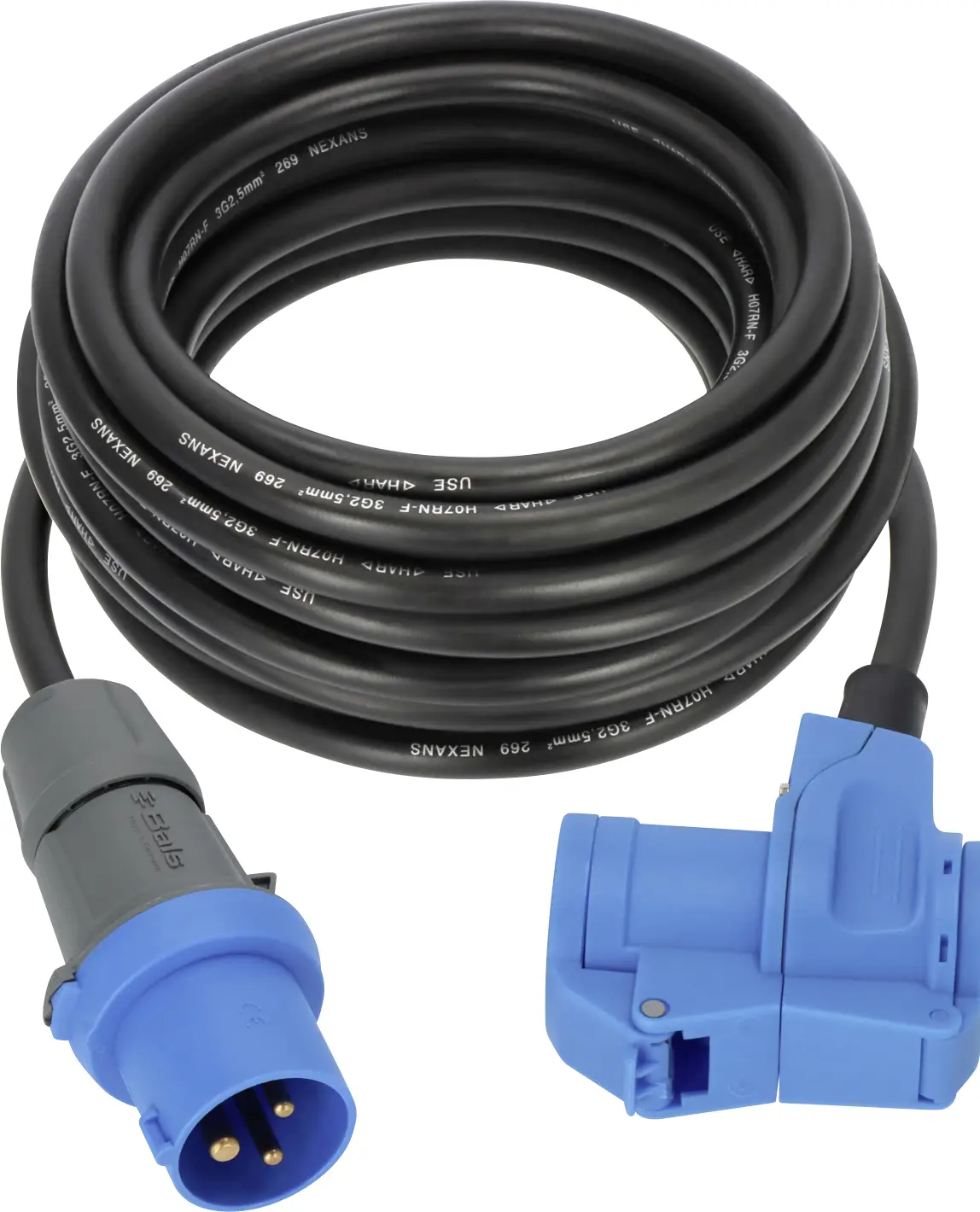 Подовжувач CEE для кемпінгу Brennenstuhl 1168650510, H07RN-F 3G 2,5 мм², 10 м