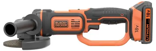 Акумуляторна кутова шліфувальна машина Black & Decker BCG720N-XJ