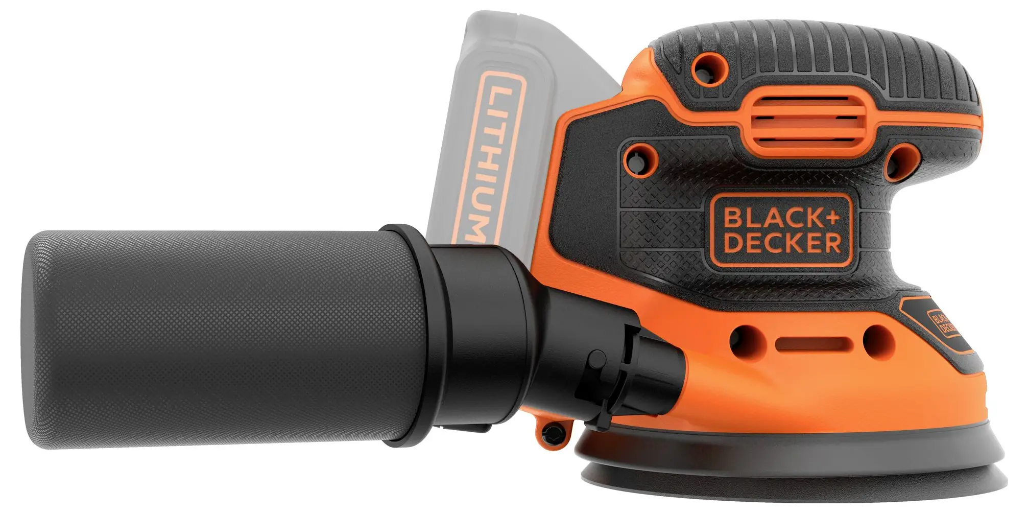Акумуляторна ексцентрикова шліфувальна машина Black & Decker BDCROS18N-XJ
