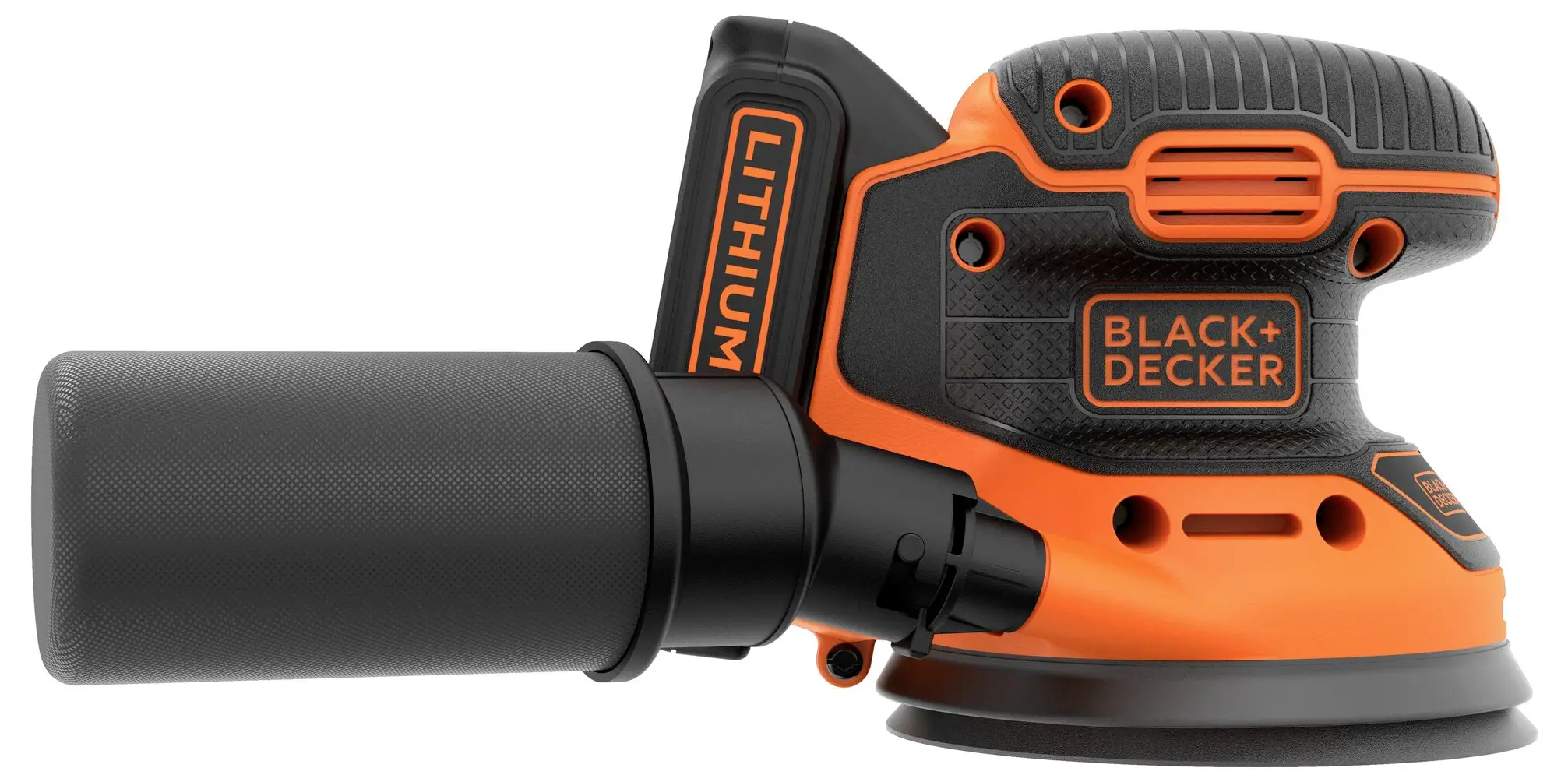 Акумуляторна ексцентрикова шліфувальна машина Black & Decker BDCROS18-QW