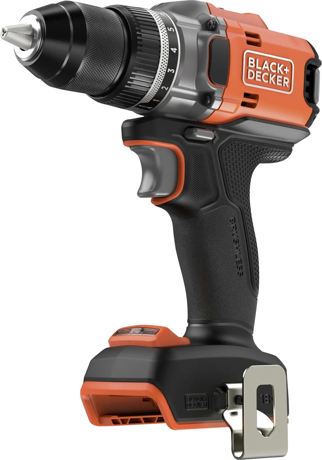 Аккумуляторная дрель-шуруповерт Black & Decker BLD682XN-XJ 18 В, без аккумулятора, без зарядного устройства, в комплекте с кейсом.