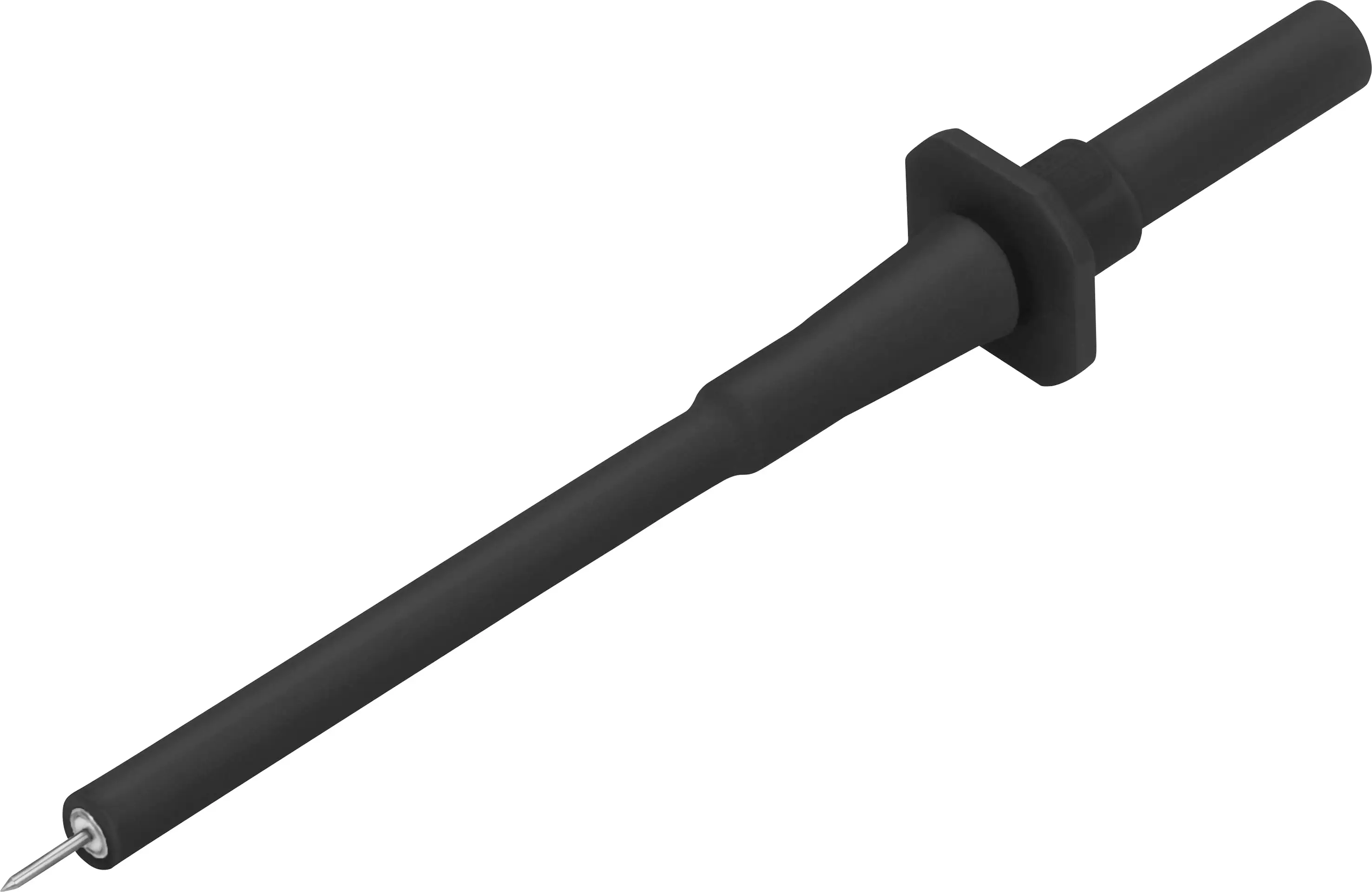 Измерительный наконечник Schützinger Protected SPS 7097 Ni / SW, гнездовой разъем, 2 мм, черный, 1 шт.