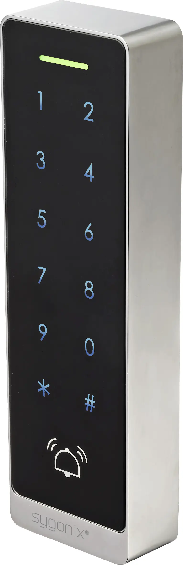 Кодовая клавиатура с RFID-меткой Sygonix SY-7372600, поверхностного монтажа, 12 В/постоянный ток, 18 В/постоянный ток, степень защ