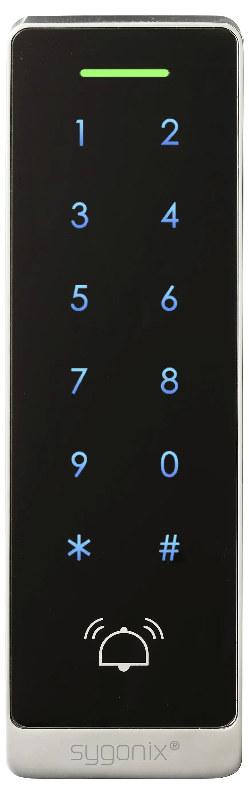 Кодовая клавиатура с RFID-меткой Sygonix SY-7372600, поверхностного монтажа, 12 В/постоянный ток, 18 В/постоянный ток, степень защ