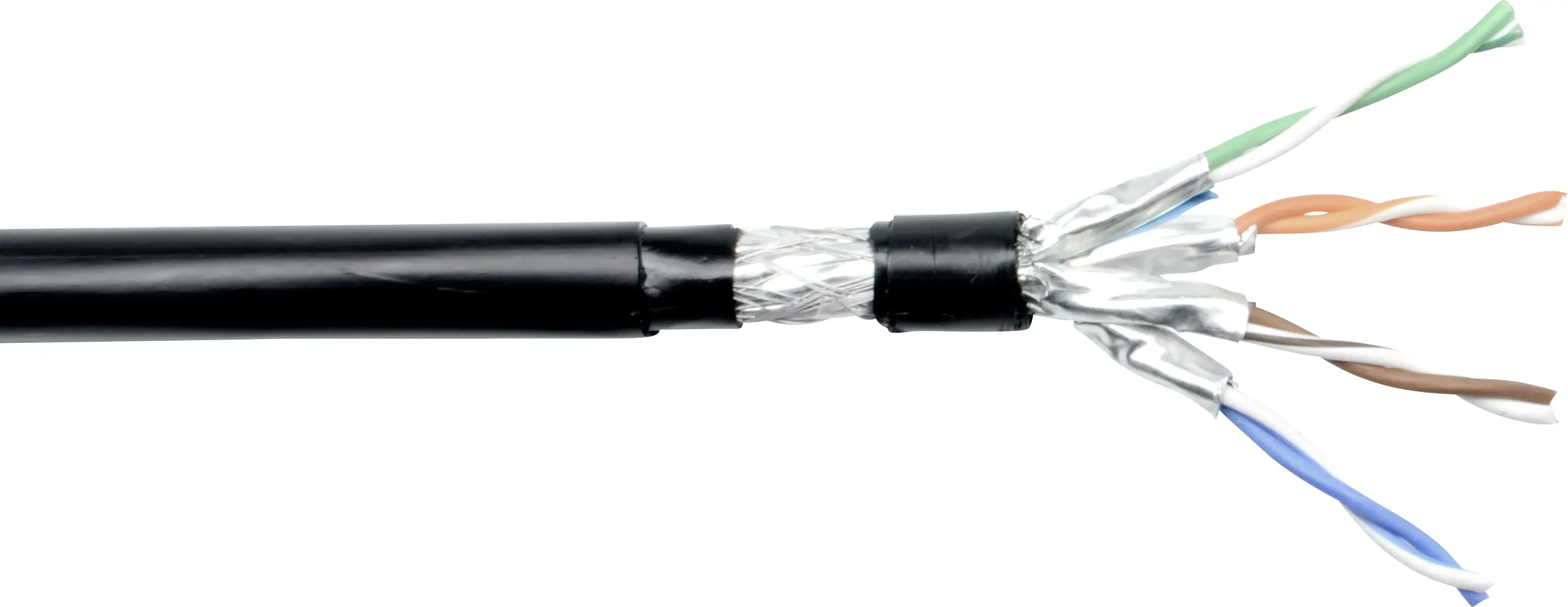 Сетевой кабель TRU COMPONENTS TC-14914180, CAT 7, S/FTP, 100 м