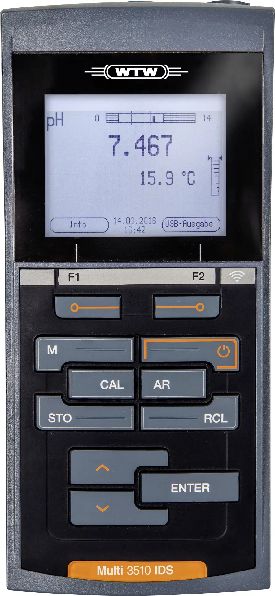 WTW Multi 3510 IDS Мультипараметричний портативний вимірювач Значення рН, окисно-відновний (ОВП), провідність, каламутність, кисен