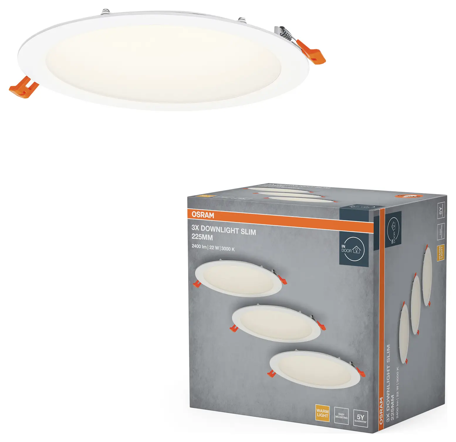 Прожектор, потолочный светильник, светодиодный потолочный прожектор OSRAM HOMELIGHTING 4058075853850 2000 лм