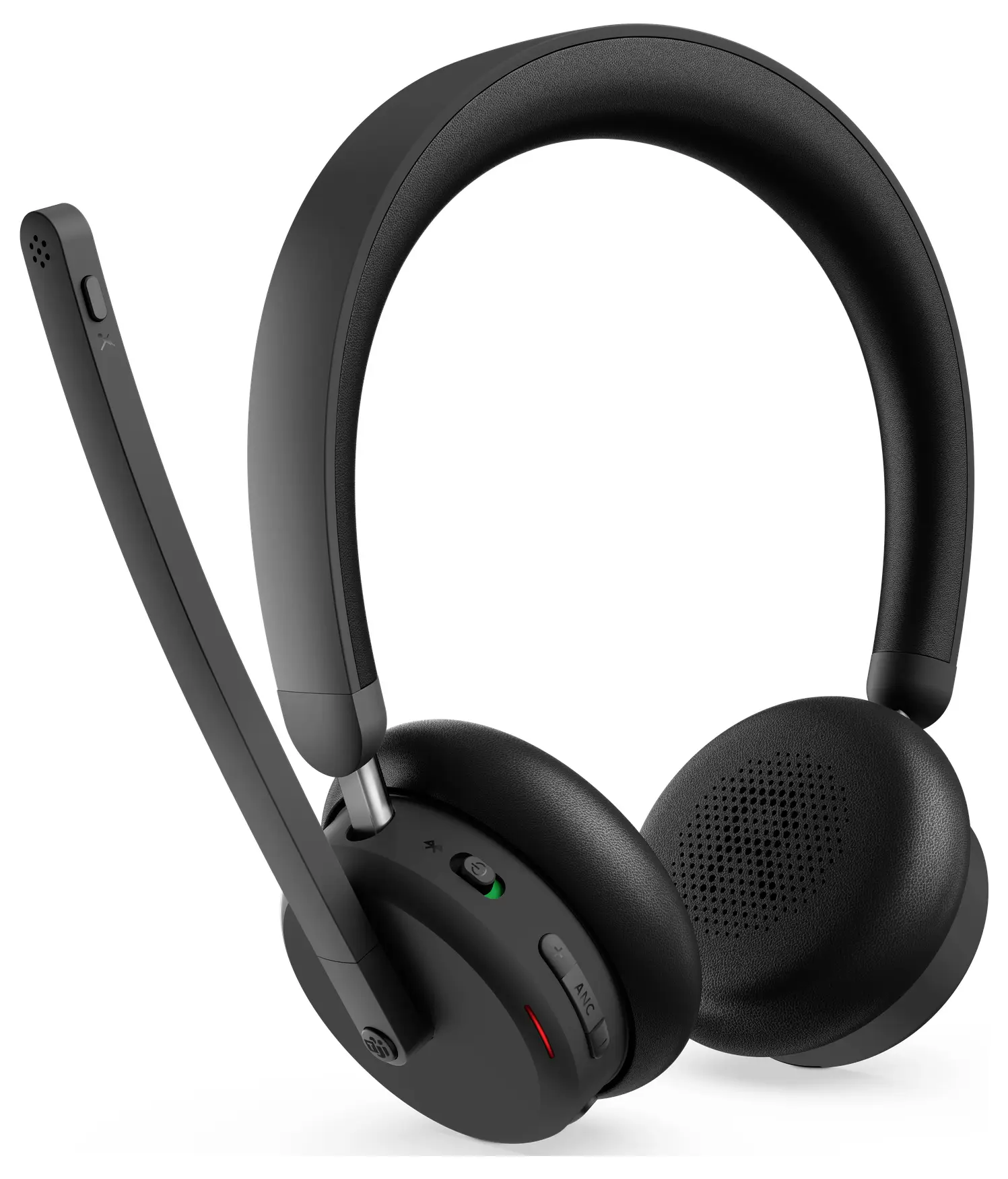 Lenovo Lenovo 6550 - Накладные наушники - Беспроводные стерео наушники Bluetooth, черные, с шумоподавлением, микрофоном, регулятор