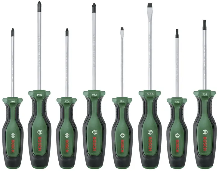 Набор отвёрток Bosch Home and Garden 1600A02BX8 1600A02BX8