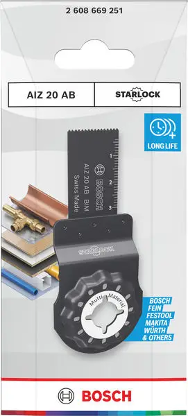 Комплектующие Bosch 2608669251 2608669251 Биметаллический погружной отрезной диск, 1 шт.