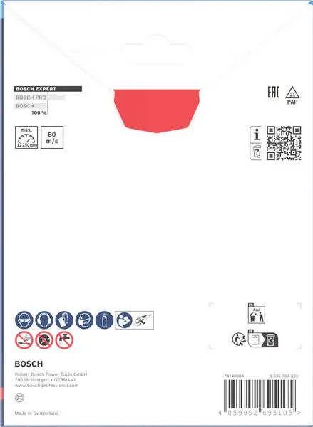 Відрізний диск Bosch Accessories 2608902375 2608902375 1 шт.