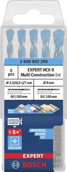Набор универсальных сверл Bosch Accessories 2608902290, 1 шт.