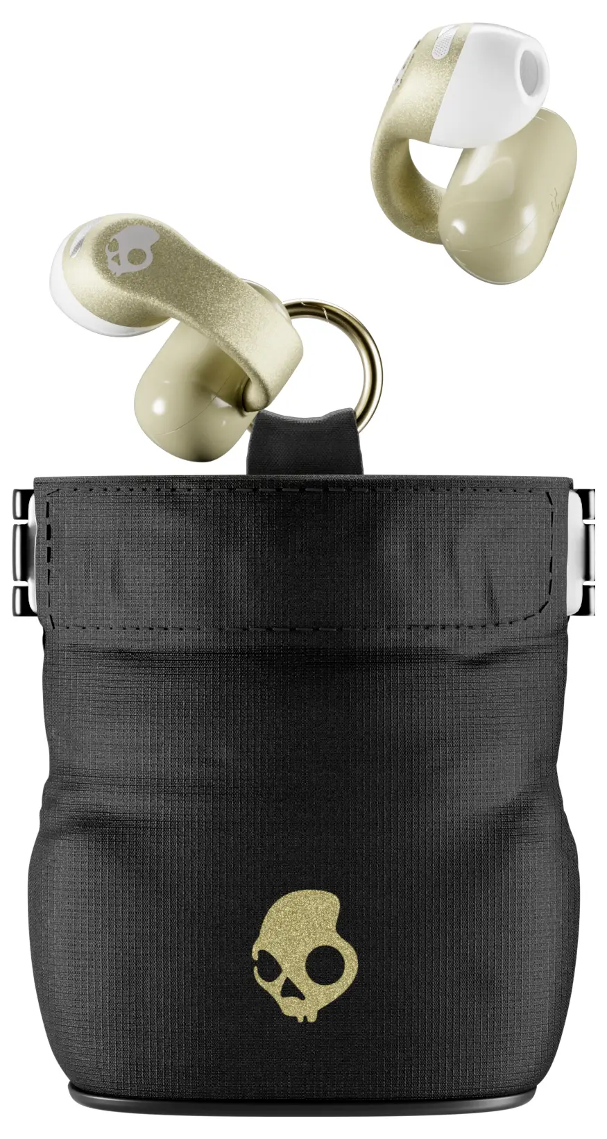 Наушники Skullcandy PUSH 720 с открытым амбушюром, Bluetooth, белые, золотистые, водостойкие, спортивные.