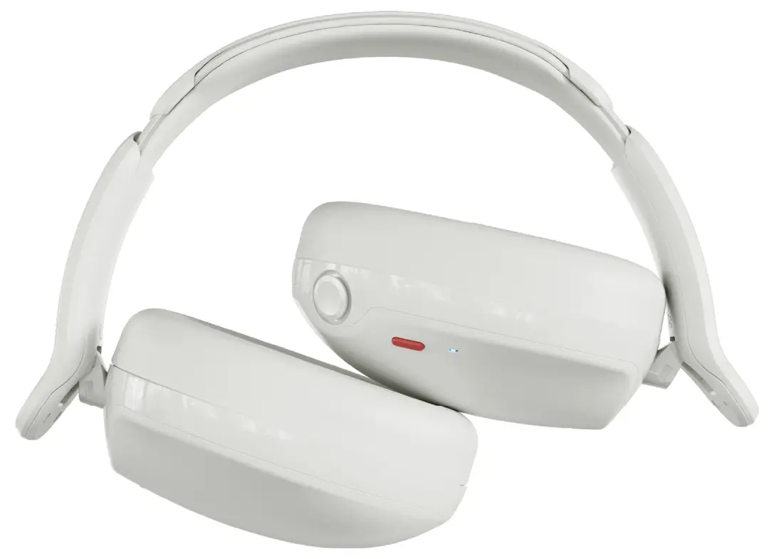 Бездротові Bluetooth-навушники Skullcandy HESH 360, що встановлюються на вуха, з білим мікрофоном та шумозаглушенням, складні, для