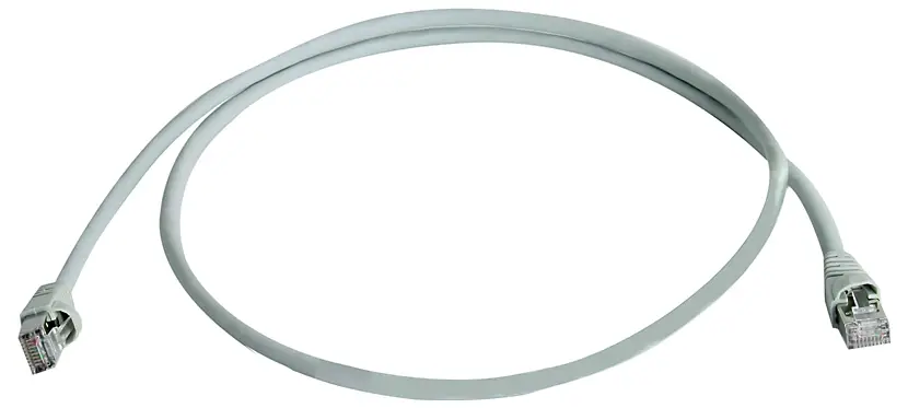 Сетевой кабель Telegärtner 100008844, 1 шт., RJ45, 10 Гбит/с, S/FTP, 6 м, серый