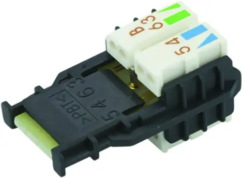 Штекерный разъем RJ45 Telegärtner 100020634, серебристый, 1 шт.