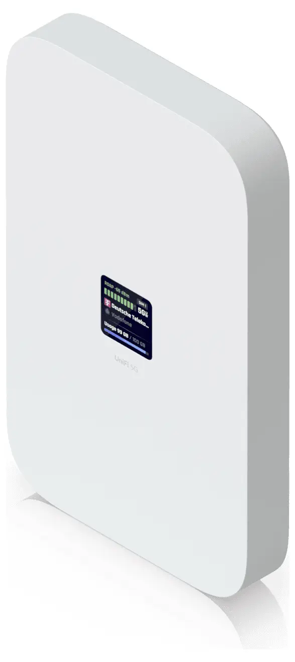 Модем Ubiquiti Networks UniFi 5G Max Вбудований модем: 5G, LTE 2.4 GHz, 5 GHz