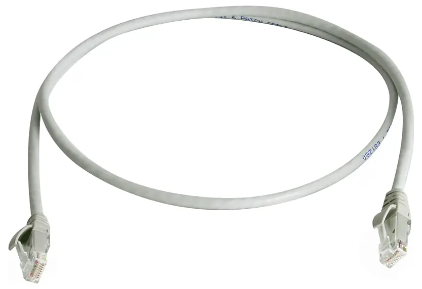 LAN-кабель Telegärtner 100008048, 1 шт., RJ45, CAT 6, 0,5 м, сірий