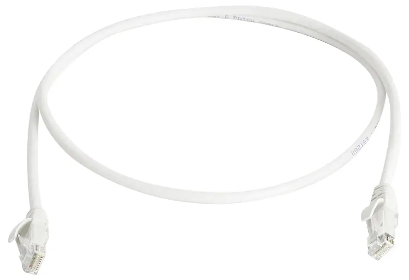 Кабель Telegärtner 100008522 LAN, 1 шт., RJ45, CAT 6, 3,0 м, белый