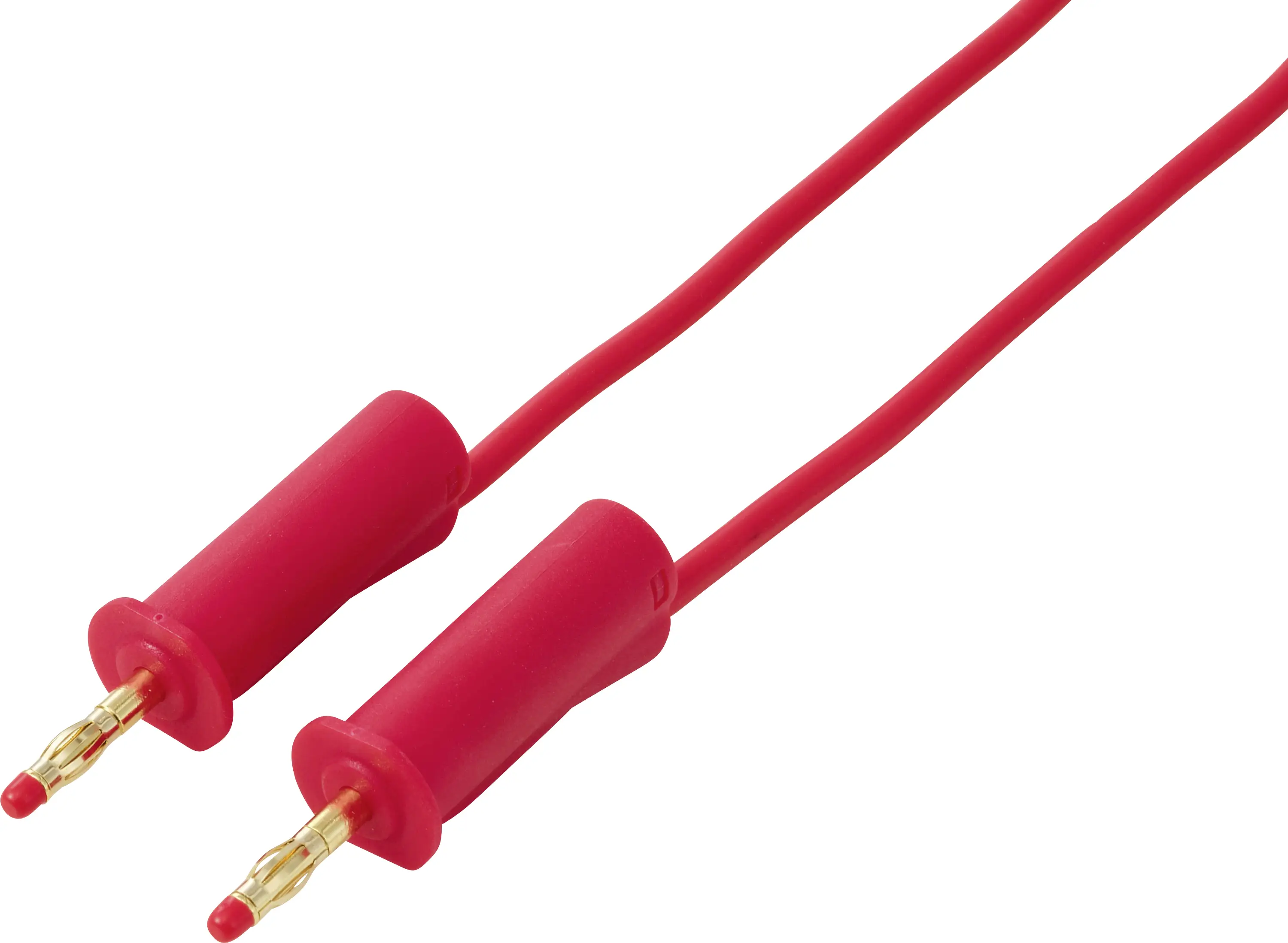VOLTCRAFT MSB-132 1м красный тестовый провод, штекер 4 мм, штекер 4 мм, 1 м, красный, 1 шт.