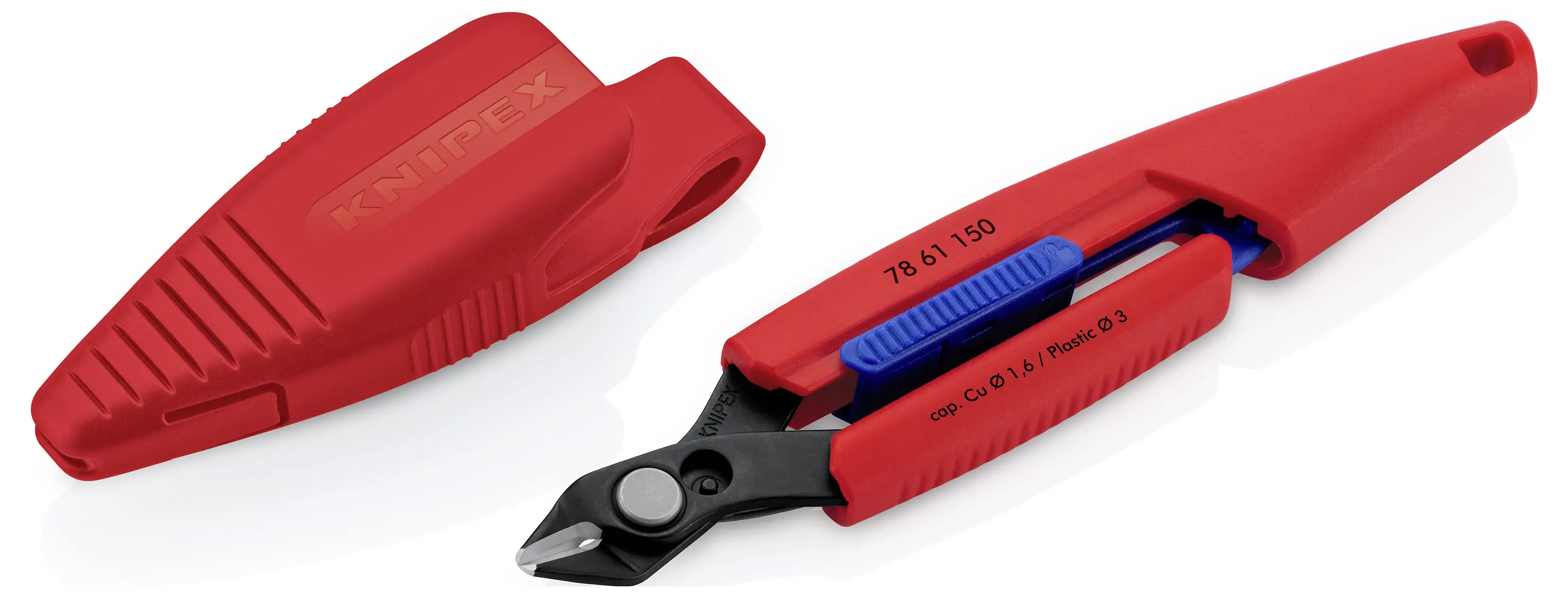 Бокорез Knipex 78 61 150 V01, 158 мм, для электроники и механики.