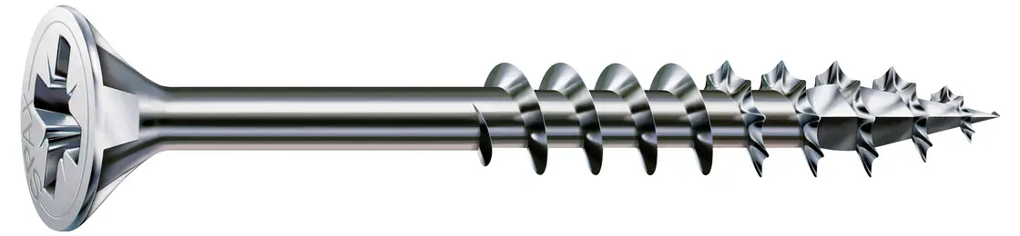 SPAX 0291010350355 Гвинт із потайною головкою 3,5 мм 35 мм Phillips PZ сталь 1000 шт.